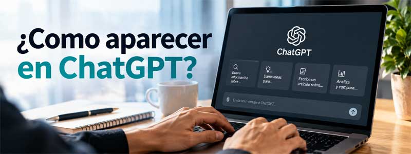aparecer en chatgpt